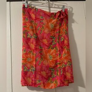 NWT Plus-Size floral Beach Riot sarong